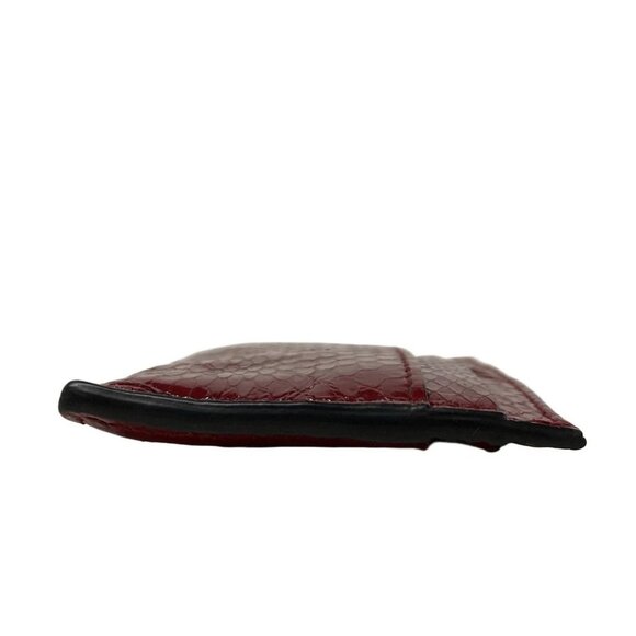 Auth GUCCI Zumi 570679 Red Leather - Card Case - Picture 6 of 9